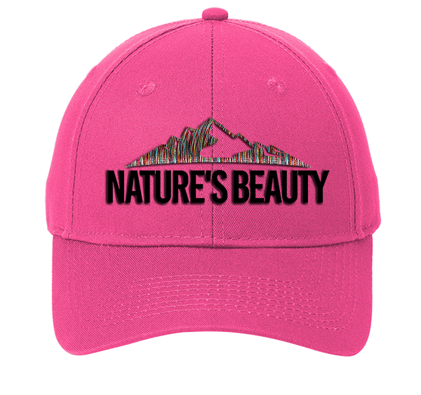 Nature's Beauty with Black Thread