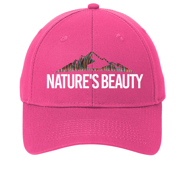 Nature's Beauty with White Thread