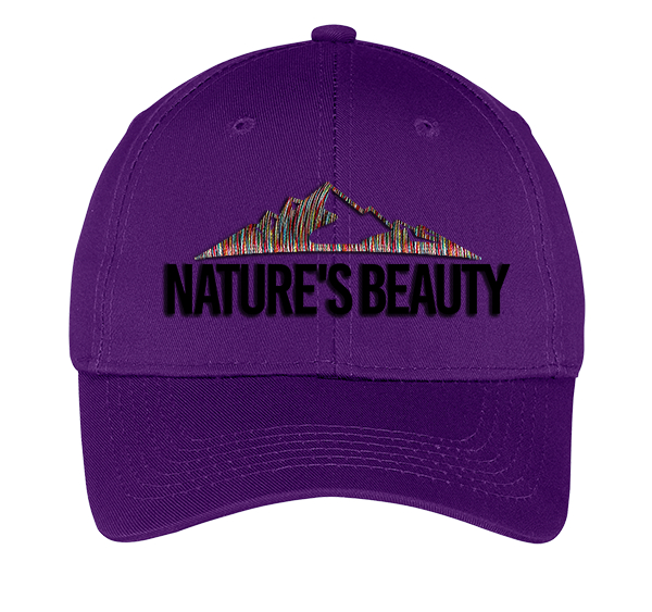 Nature's Beauty with Black Thread