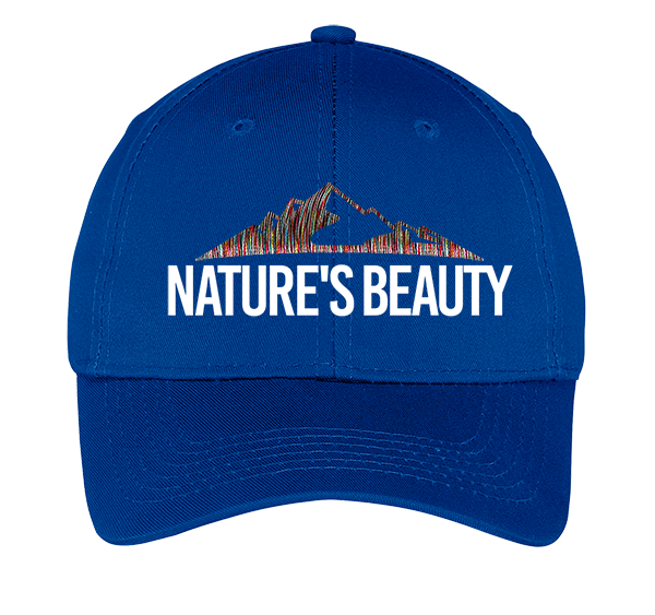Nature's Beauty with White Thread