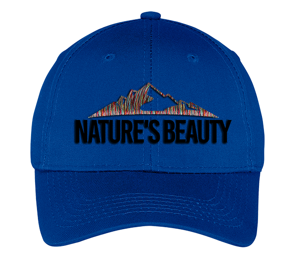 Nature's Beauty with Black Thread