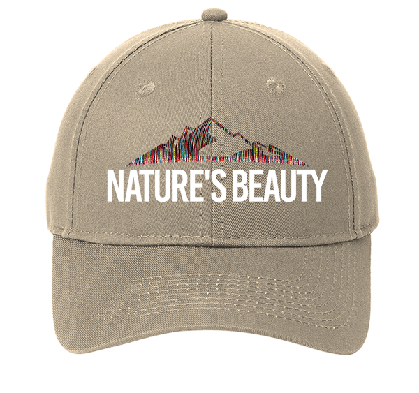 Nature's Beauty with White Thread