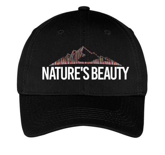 Nature's Beauty with White Thread